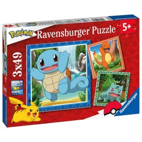 Ravensburger - Puzzle personaje Pokemon 3x49 piese Ravensburger - 1